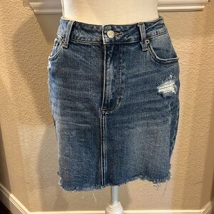 Pistola Denim Mini Skirt Size 29